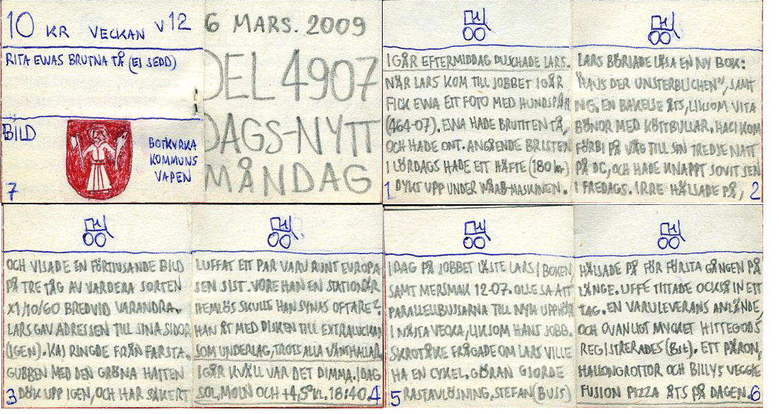 dags-nytt 16 mars 2009